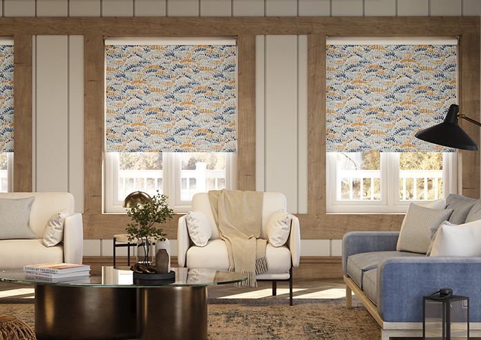 Gabriela, Perano Blue - Roller Blind - Image 3
